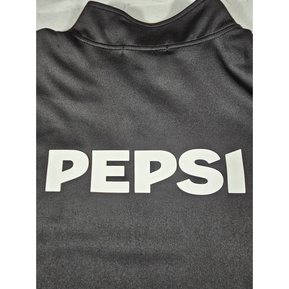 Clique Pepsi Mens Black Quarter Zip Pullover XXL MQK00110 NWT - Picture 9 of 11